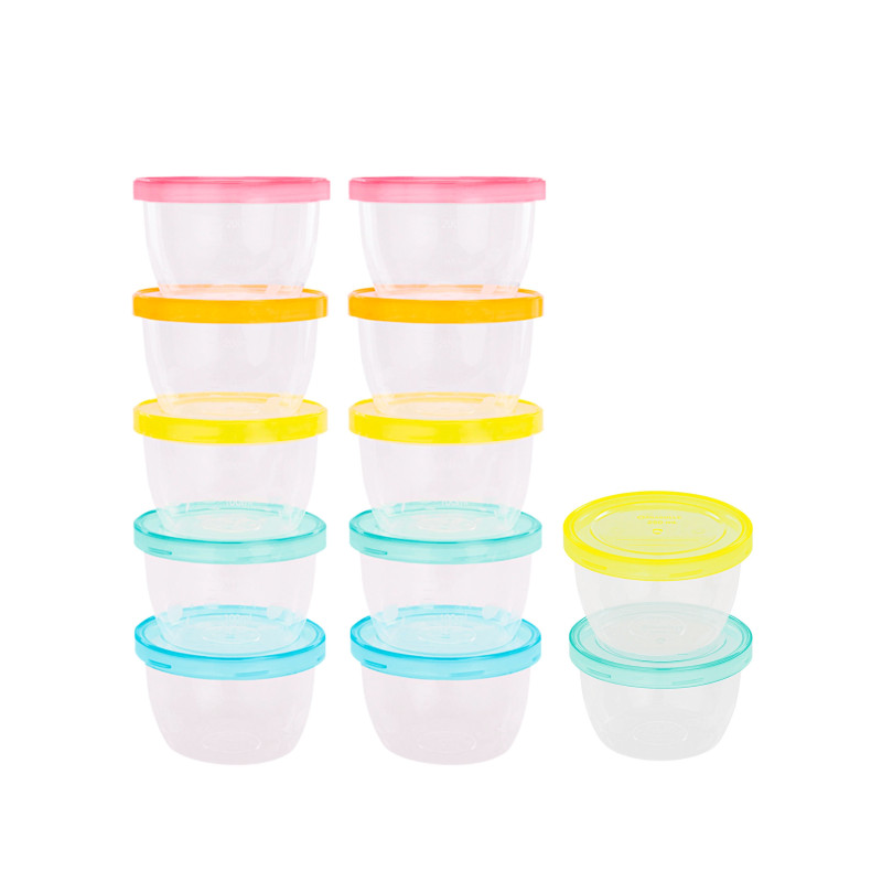 Pots de Conservation Badabowls Maxi Portions x12 250ml Badabulle