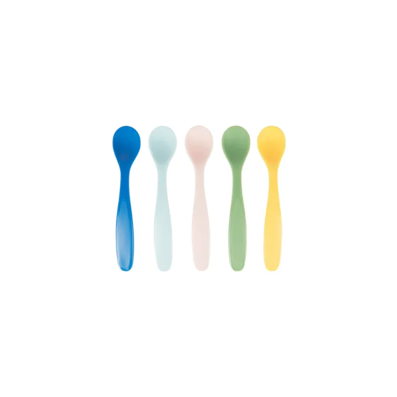 Cuillères Soft, flexible spoons x 5 (new color)