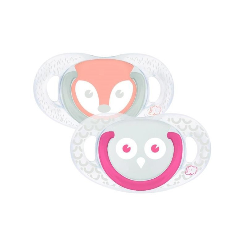 Sucette Natural Physiologique Silicone 6-18m
