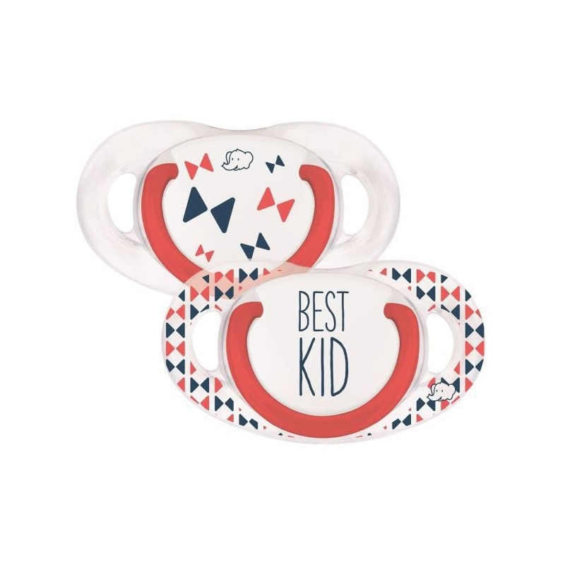 Sucette Natural Physiologique Silicone Best Kids 6-18m