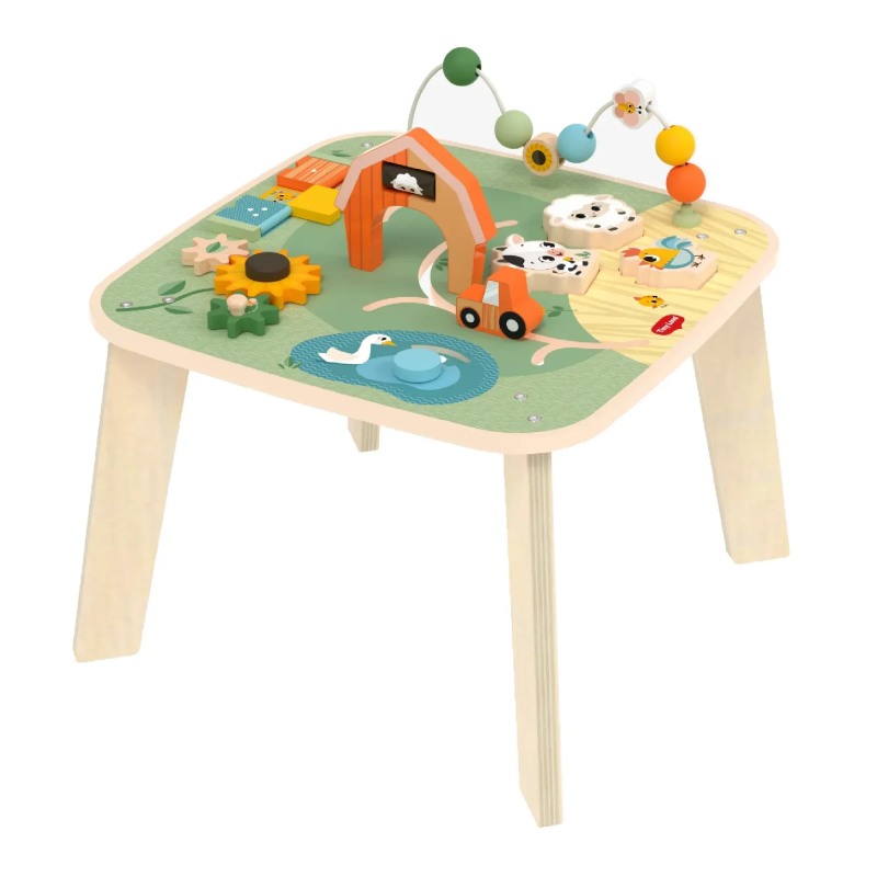 TL Wooden Activity Table Farmers